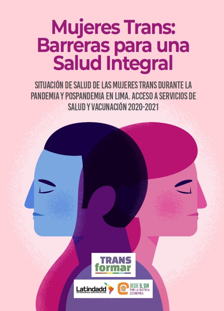 Book Cover: Mujeres Trans: Barreras para una Salud Integral